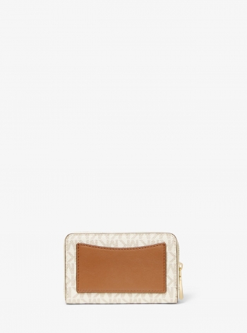 MICHAEL Michael Kors Small Logo and Leather Wallet
