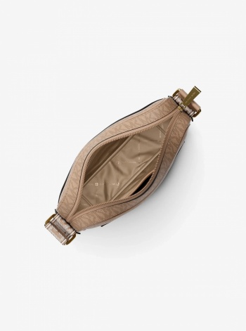 Michael Kors Maeve Large Signature Logo Crossbody Bag