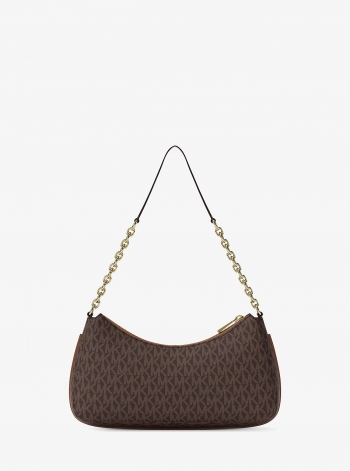 MICHAEL Michael Kors Nolita Medium Signature Logo Chain Pochette