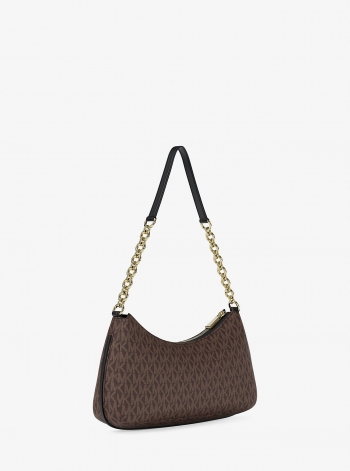 MICHAEL Michael Kors Nolita Medium Signature Logo Chain Pochette