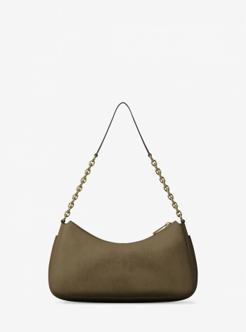 Michael Kors Nolita Medium Nubuck Chain Pochette