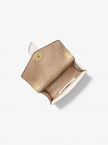MICHAEL Michael Kors Greenwich Small Color-Block Logo and Saffiano Leather Crossbody Bag