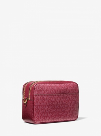 Michael Kors Bryant Medium Signature Logo Camera Crossbody Bag