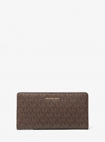 Michael Kors Bryant Large Signature Logo Snap-Front Wallet