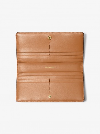Michael Kors Bryant Large Signature Logo Snap-Front Wallet
