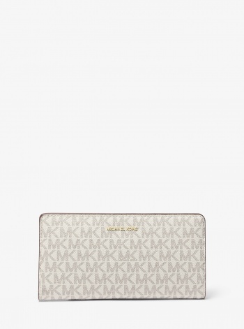 Michael Kors Bryant Large Signature Logo Snap-Front Wallet
