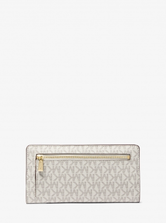 MICHAEL Michael Kors Bryant Large Signature Logo Snap-Front Wallet