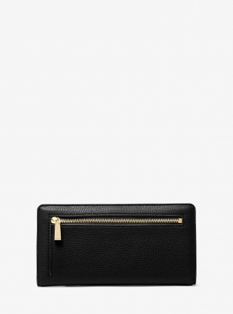MICHAEL Michael Kors Bryant Large Pebbled Leather Snap-Front Wallet