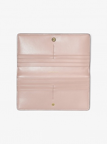 Michael Kors Bryant Large Pebbled Leather Snap-Front Wallet