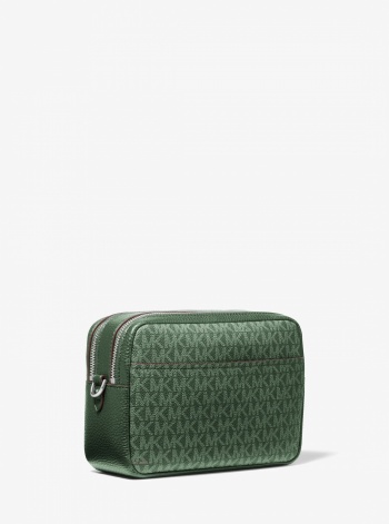 Michael Kors Bryant Medium Signature Logo Camera Crossbody Bag
