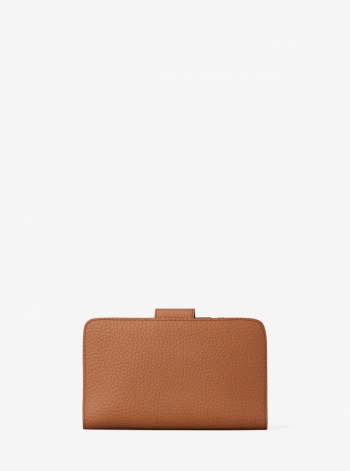 Michael Kors MK Pop Charm Medium Pebbled Leather Wallet