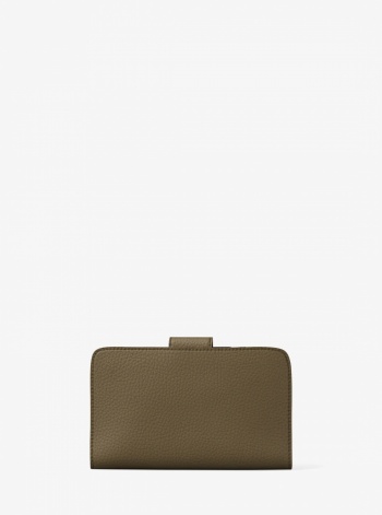 Michael Kors MK Pop Charm Medium Pebbled Leather Wallet