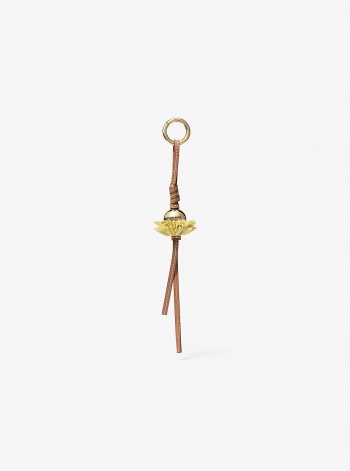 Michael Kors Leather Flower Bag Charm