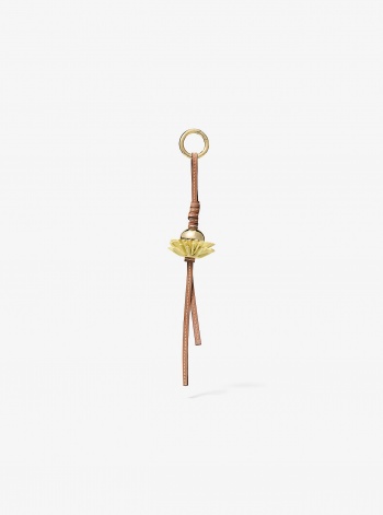 Michael Kors Leather Flower Bag Charm