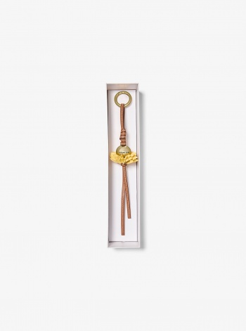 Michael Kors Leather Flower Bag Charm