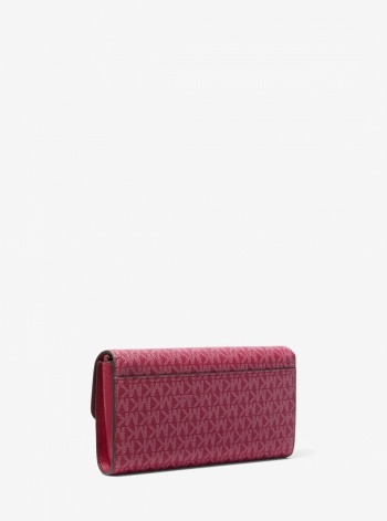 Michael Kors Jet Set Small Signature Logo Convertible Crossbody Bag