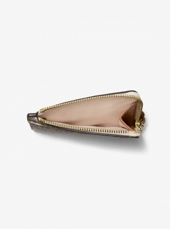 Michael Kors Jet Set Small Signature Logo Card Case Wristlet