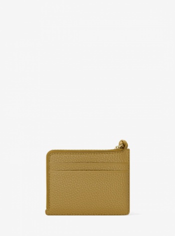 Michael Kors Jet Set Small Pebbled Leather Card Case Wristlet