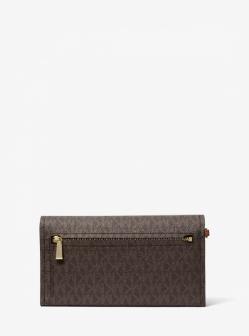 Michael Kors Jet Set Medium Signature Logo Smartphone Wristlet