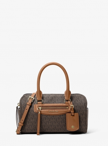MICHAEL Michael Kors Jet Set Travel Extra-Small Signature Logo Duffel Crossbody Bag