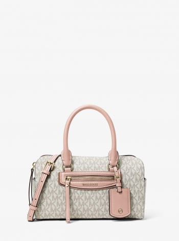 MICHAEL Michael Kors Jet Set Travel Extra-Small Signature Logo Duffel Crossbody Bag