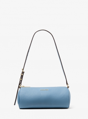 MICHAEL Michael Kors Izzy Small Pebbled Leather Barrel Pochette