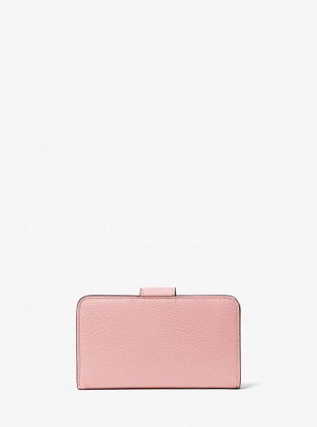 Michael Kors MK Pop Charm Medium Pebbled Leather Wallet