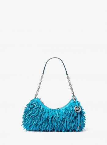MICHAEL Michael Kors Nolita Medium Fringed Leather Pochette