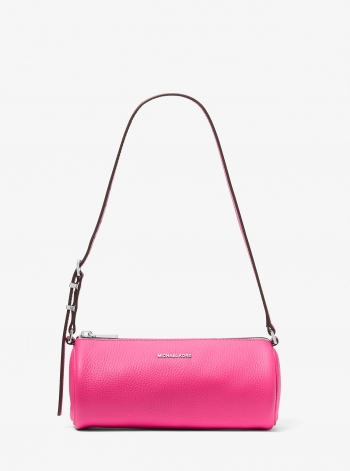 MICHAEL Michael Kors Izzy Small Pebbled Leather Barrel Pochette
