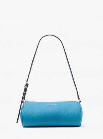 MICHAEL Michael Kors Izzy Small Pebbled Leather Barrel Pochette