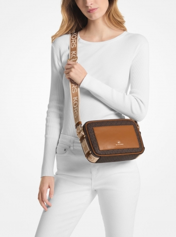 MICHAEL Michael Kors Maeve Large Signature Crossbody Bag