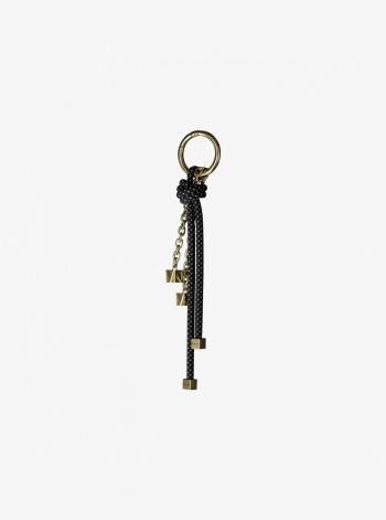 Michael Kors Gold-Tone and Speckled Cord Bag Charm