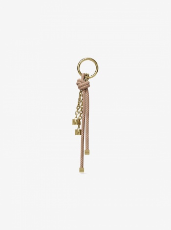 Michael Kors Gold-Tone and Speckled Cord Bag Charm