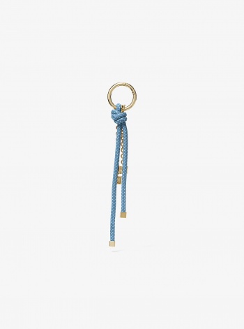 Michael Kors Gold-Tone and Speckled Cord Bag Charm