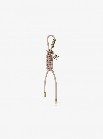 Michael Kors Gold-Tone and Braided Cord Bag Charm