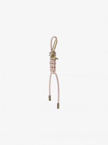 Michael Kors Gold-Tone and Braided Cord Bag Charm
