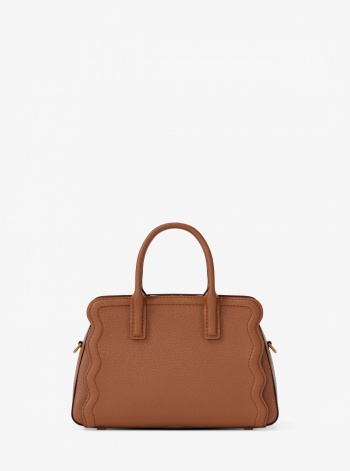 Michael Kors Laila Extra-Small Pebbled Leather Convertible Crossbody Bag