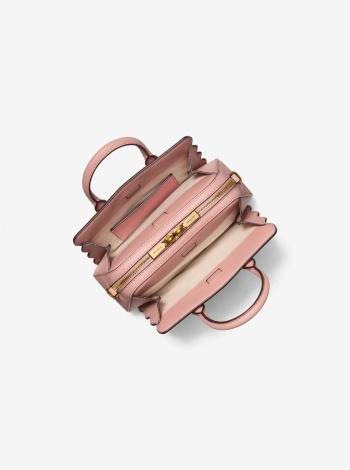 Michael Kors Laila Extra-Small Pebbled Leather Convertible Crossbody Bag