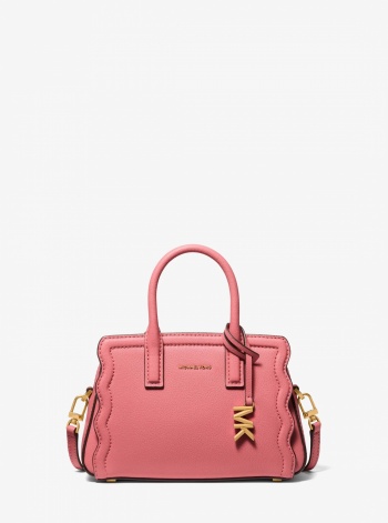 Michael Kors Laila Extra-Small Pebbled Leather Convertible Crossbody Bag