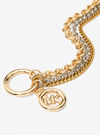 Michael Kors Mixed-Metal Chain Bag Charm