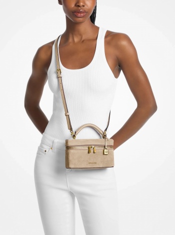 Michael Kors Jana Extra-Small Leather Convertible Crossbody Bag