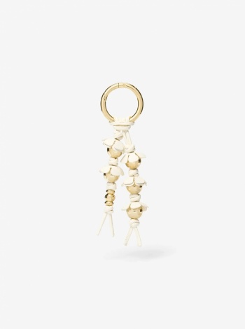 Michael Kors Embellished Floral Bag Charm