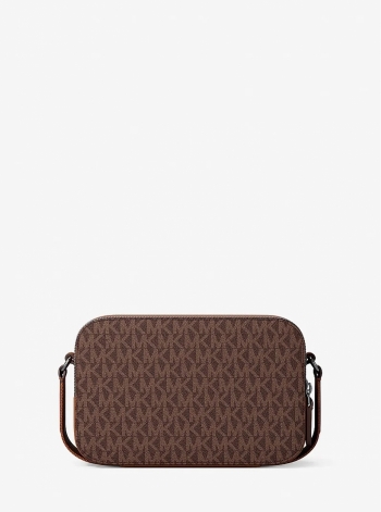 Michael Kors Mens Hudson Signature Logo Camera Crossbody Bag