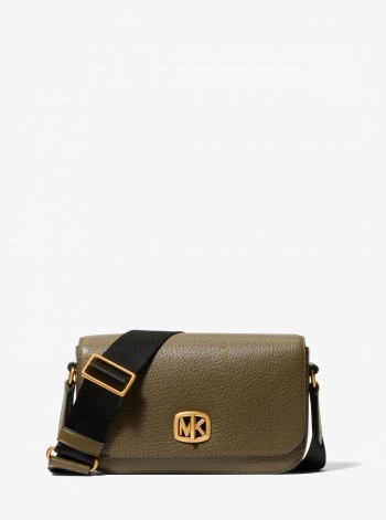 Michael Kors Mens Bryant Small Leather Crossbody Bag