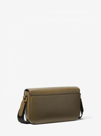 Michael Kors Mens Bryant Small Leather Crossbody Bag