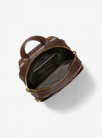 Michael Kors Mens Hudson Burnished Leather Sling Bag