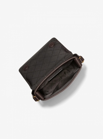 Michael Kors Mens Hudson Mini Suede Messenger Bag