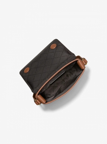 Michael Kors Mens Hudson Mini Suede Messenger Bag