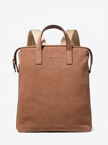 Michael Kors Mens Nicholas Suede Convertible Backpack