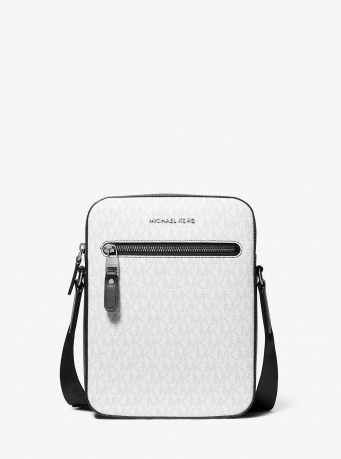 Michael Kors Mens Varick Logo Flight Bag